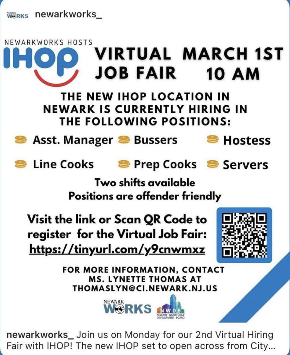 Job Fair Happening Tomorrow!