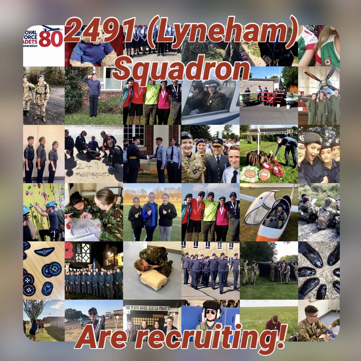 2491 (Lyneham) Squadron ATC (@2491atc) on Twitter photo We are recruiting! đź‘‹đź‘‹
We are holding a Virtual Open Evening on Monday 8th March.
Please get in contact if you would like more details.
See the link below for our event 👇👇👇
m.facebook.com/events/1818781…
<a href="/SWRegionRAFAC/">South West Region RAFAC</a> <a href="/aircadets/">RAF Air Cadets</a> @DorsetWiltsATC @TrgOffDWW
#NoOrdinaryHobby We are recruiting! đź‘‹đź‘‹
We are holding a Virtual Open Evening on Monday 8th March.
Please get in contact if you would like more details.
See the link below for our event 👇👇👇
m.facebook.com/events/1818781…
<a href="/SWRegionRAFAC/">South West Region RAFAC</a> <a href="/aircadets/">RAF Air Cadets</a> @DorsetWiltsATC @TrgOffDWW
#NoOrdinaryHobby