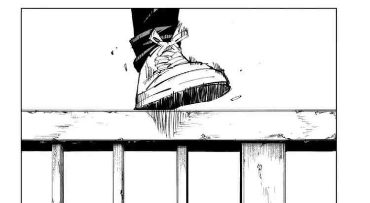 #jjk140
.
Look how nice yuta's shoe looks but also the quiet anticipation to the next panel's power display + reaction to it. Always think that gege's paneling have that apparent movie buff influence, this almost ready to be animated 