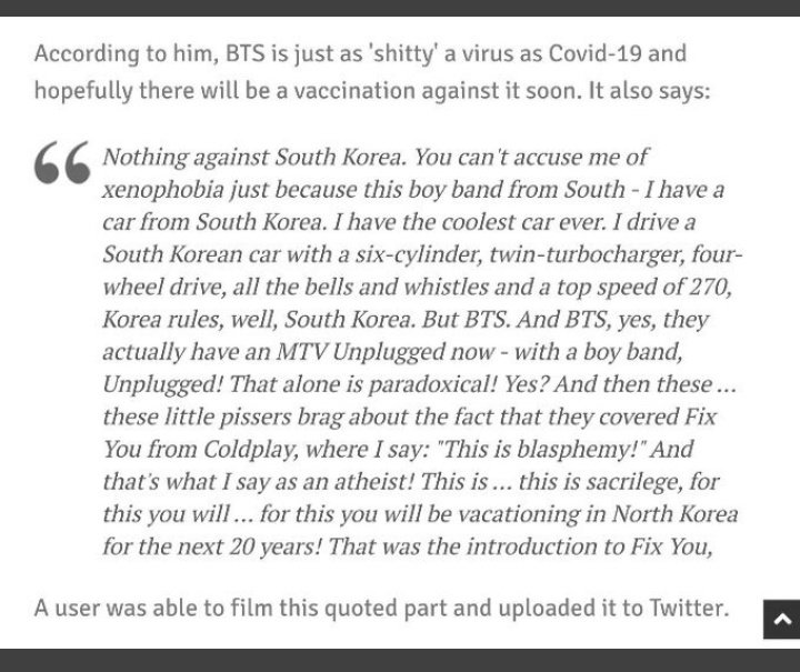 Please don't stop using these hash tags🙏 keep on using them and raise you voice ..he needs to apologize 

#Bayern3_racism 
#RacismIsNotAnOpinion 
#MatuschikMussWeg 
#MatuschikHasToLeave 
#APOLOGIZE_TO_BTS
WE LOVE YOU BANGTAN