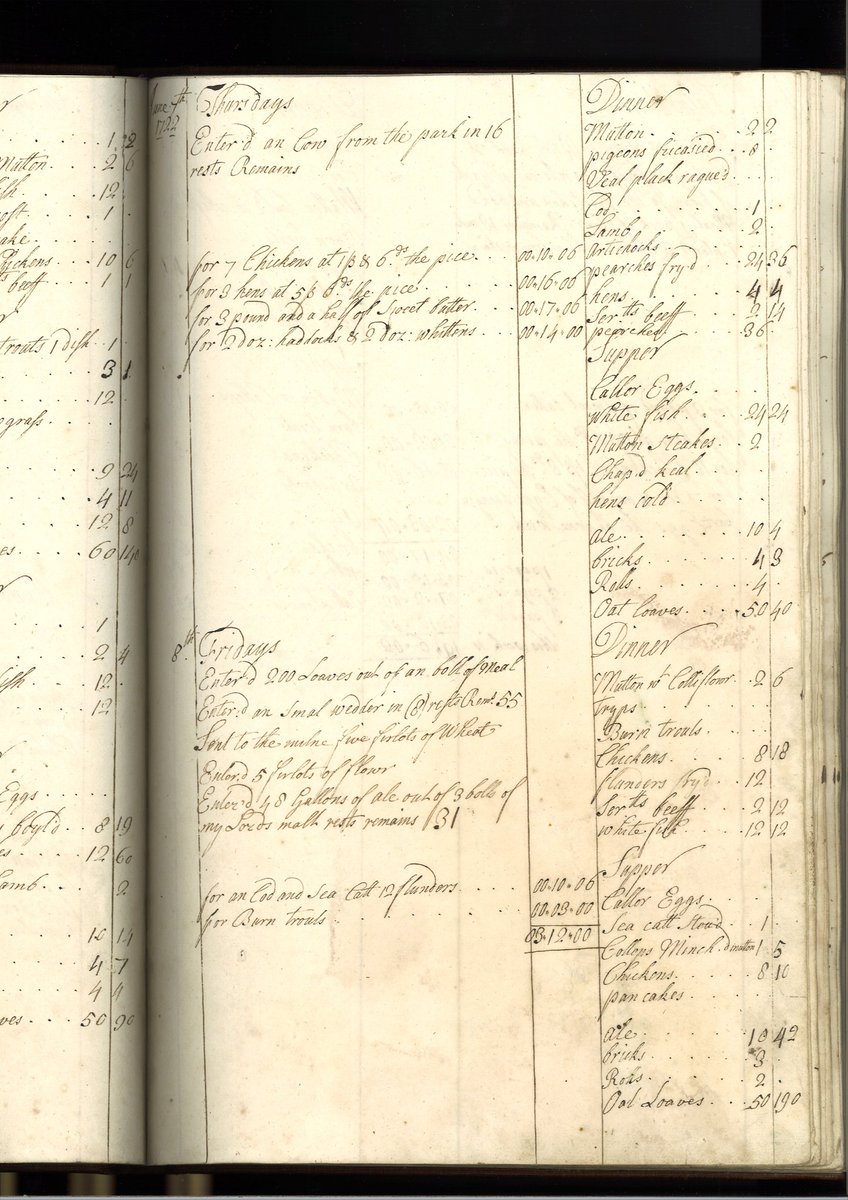 During lockdown, an amazing group of voluteers has been helping our #EatLikeAnEarl project transcribing the 18th century diet books from Leslie House. They've discovered some very, ahem, interesting dishes... 
#ScottishArchivesDay #ShineOnFife
#ExploreYourArchive