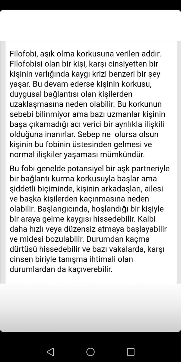 NurayBayram15's tweet photo. #filofobi olduğumu öğrendim 🙄 https://t.co/vYoiw9FfuM