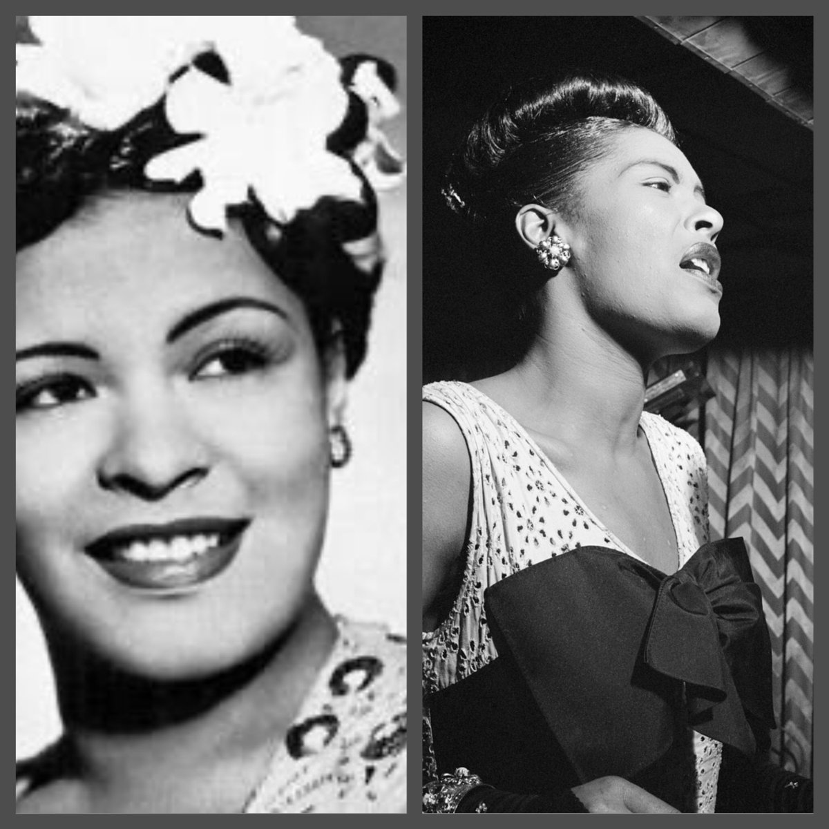 Eleanora Fagan (Billie Holiday) a queer Black woman was born in Philadelphia,PA in 1915. Her career which spanned 26 years earned her the nickname “Lady Day”. She influenced both jazz and pop. Her song “Strange Fruit” made her a target of the FBI who tried to silence her. #BHM  