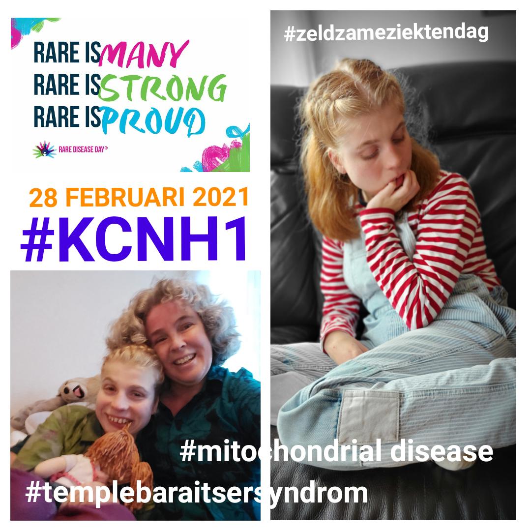pcjheijne's tweet photo. ZELDZAMEZIEKTENDAG
28 FEBRUARI 2021
Sterre is uniek, bijzonder en voor ons heel speciaal. Diagnose, behandeling en lotgenoten zijn bij zeldzame ziekten vaak ingewikkeld. @Forza4Sterre
#RareDiseaseDay2021 #stopenergiestofwisselingsziekten #templebaraitser #kcnh1 @doodmoegeboren https://t.co/6UAwAKxGlS