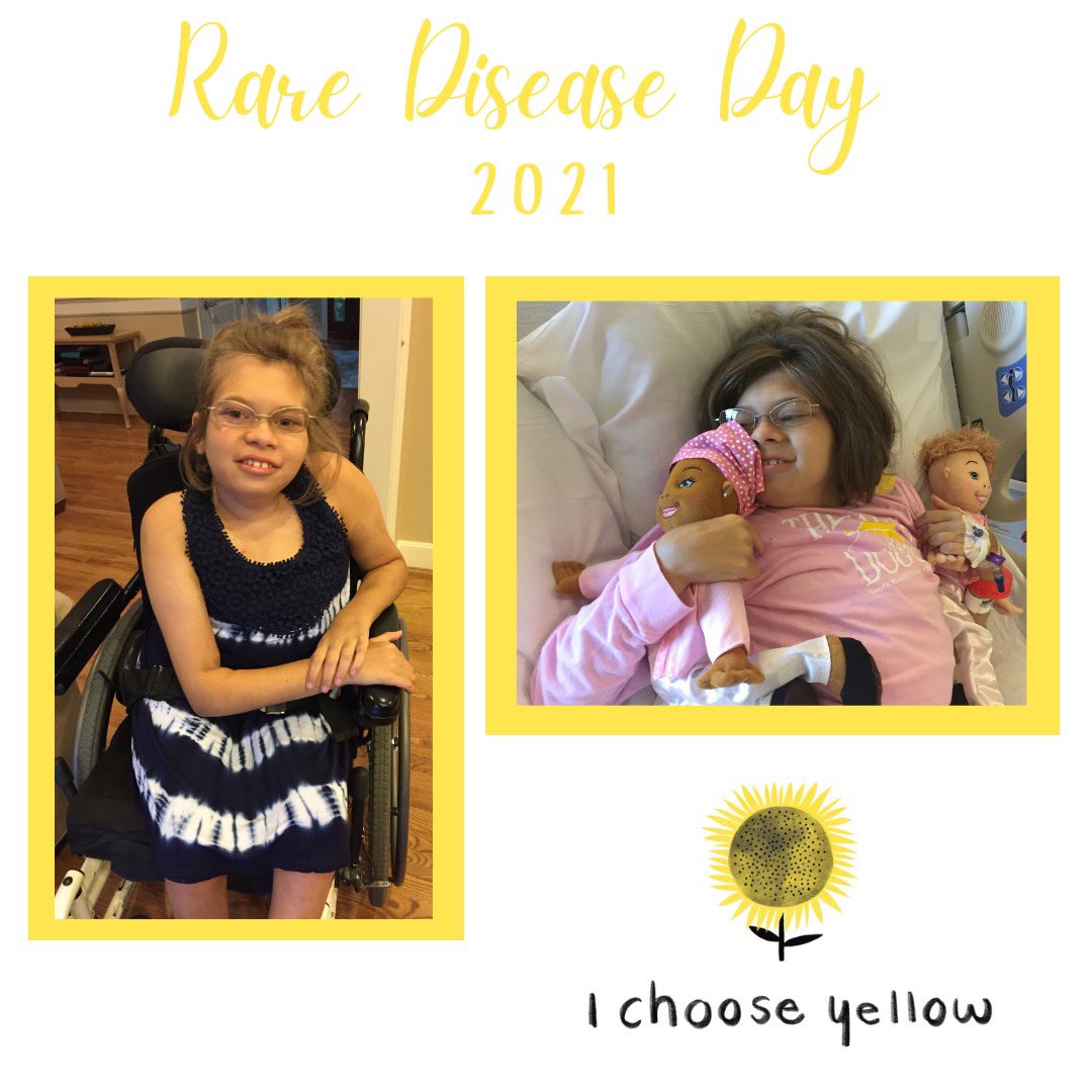 IChooseYellow's tweet photo. #RareDiseaseDay #RareDiseaseDay2021 
Congenital Disorders of Glycosylation (CDG) are a group of extremely rare metabolic disorders.  People with CDG lack certain enzymes that are essential for the construction of glycoproteins in the body. https://t.co/xl8JLiUQGI