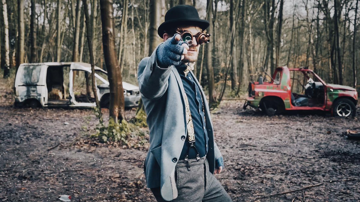 VATWHS's tweet photo. ALREET ME OLD BEAN BAGS

We are absolutely buzzing for the release of  our steampunk style video. Proper! It's ace.

Release date 19th March on all platforms! 

Spotify - Deezer - Apple - Amazon - YouTube - And all that malarkey! 

Very excited! https://t.co/IJ8zJsJgQI