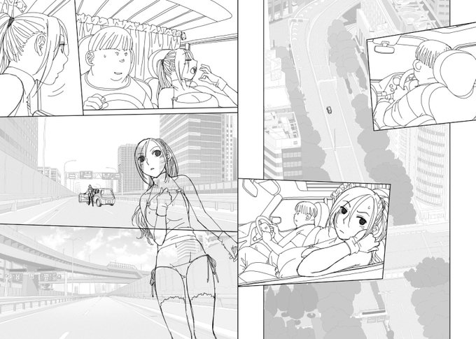 今日はなかり早いのですが、そろそろ寝ます
自転車で事故った痕をかばいながらの生活だったからか腰や肩のコリが酷くてヤバイな〜と思ってたら首を痛めてしまい身動きできなくなってしまいました〜Σ(T▽T;)
鍼治療に行かなきゃ……ಥ‿ಥ

連載時の下描き…7 っす↓
台詞フキダシ擬音は消しています 