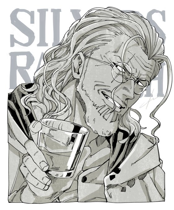 ワンピース レイリー イケオジッッッ て気持ちで描いた シワの数だけイケ Cknの漫画