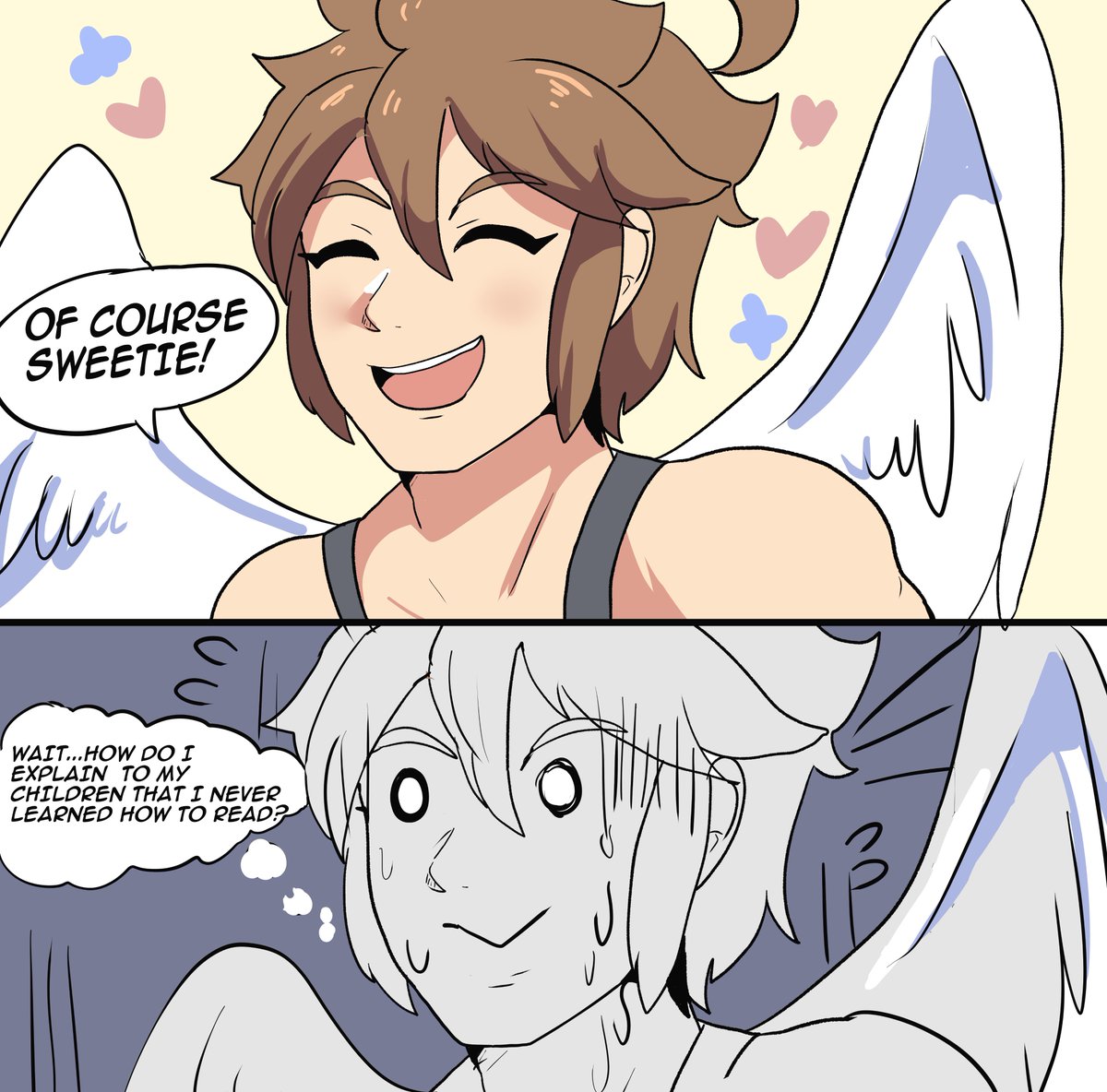 Pit being dad in the future
#KidIcarus #Nintendo 