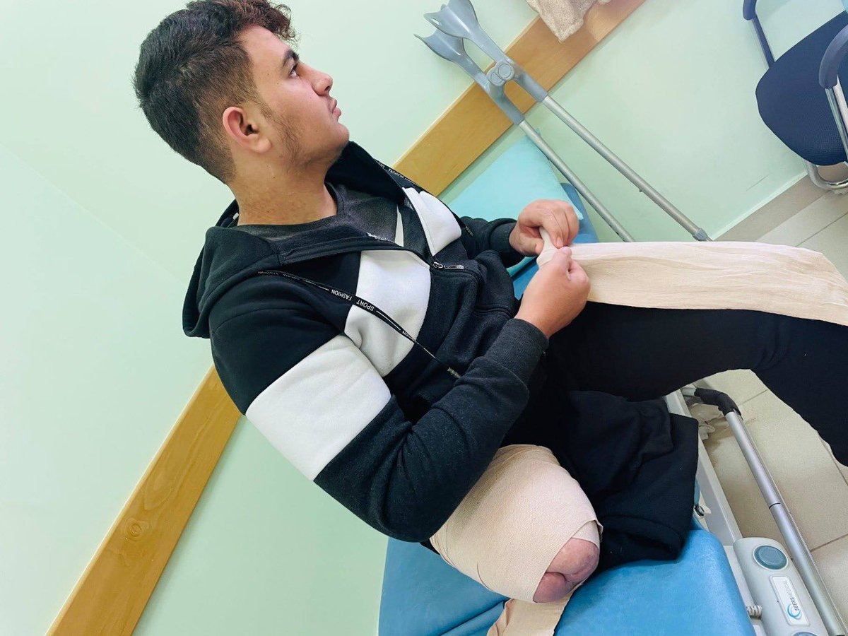 TP4PCRF's tweet photo. This is why we run for Team Palestine..

In 2014, Thaer was just a nine-year-old boy when a bomb struck his home during the war on Gaza, killing his mother, four siblings, and taking his leg.  PCRF sent the injured boy twice to the Shriners Hospital in

@thepcrf https://t.co/ZppuafDfxx