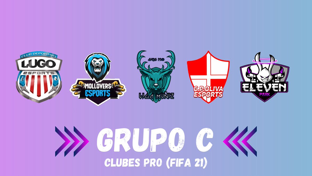 Os presentamos el GRUPO C de nuestro torneo "I TORNEO GLINT":

@eSports_CDL 
<a href="/Mollovers_/">Mollovers Esports</a> 
<a href="/LigaMuniz/">LIGA MUÑIZ CLUB PRO</a> 
<a href="/CPOLIVAeSports/">CPOLIVA eSports</a> 
@ElevenParkk