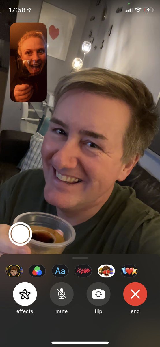 HM071977's tweet photo. A FaceTime Check In From My Jäger Wife @emmagleave Can Only Mean One Thing, Let’s Have A Jäger Together 👍🥃😘😘😘 #friends #missthatface https://t.co/lgRFJD0dMT
