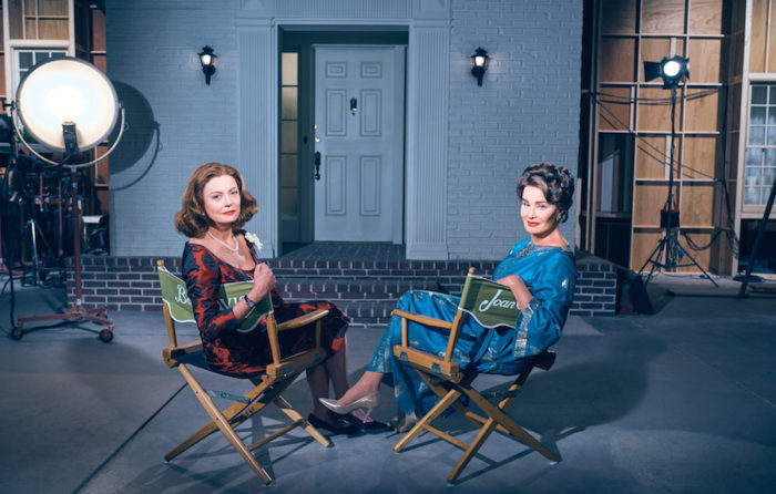VODzillaMag's tweet photo. "Susan Sarandon and Jessica Lange are on blistering form." Missed Feud: Bette and Joan when it was on the BBC? It's now on Disney+. Why it should be on your watchlist: https://t.co/jjt4m0DoSk #FeudFX #boxsetsunday #DisneyPlusStarUK #StaronDisneyPlus #DisneyPlus https://t.co/g5DPmQjEZc