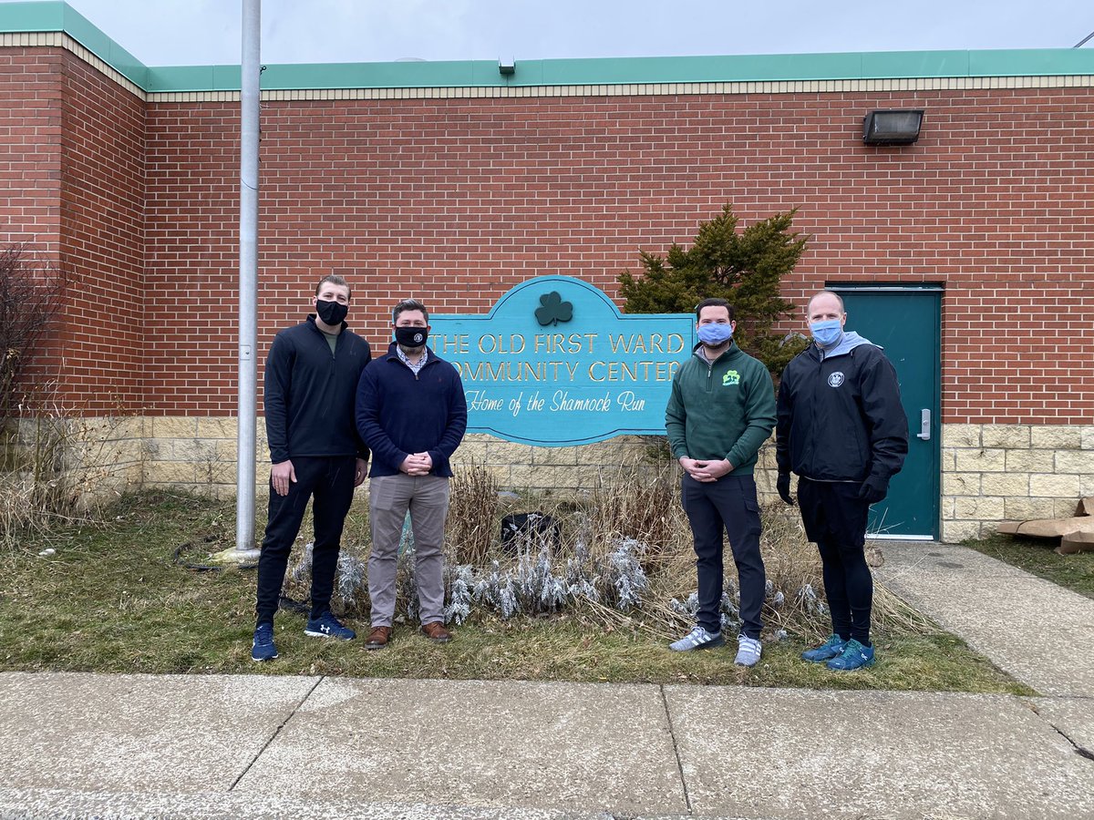 If you’re from Buffalo, you know the <a href="/Old1stWardBflo/">Old 1st Ward</a> Shamrock Run is a celebration like no other. This year, #COVID19 safety protocols have capped in-person attendance, but good news - the run is going virtual! Today @mitchn24 and @bollman4lovejoy and I hit the course together.