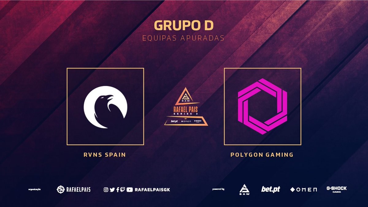 rafaelpaisgk's tweet photo. A equipa da @RVNS_ESPORTS e @PolygonGaming2 conseguem apurar-se para a Fase Suiça da @sawggofficial Rafael Pais Series 3 pelo Grupo D.

A @adfafeesports vai ter ainda uma oportunidade pelo playoffs com os terceiros classificados. https://t.co/1GzN7JALvk