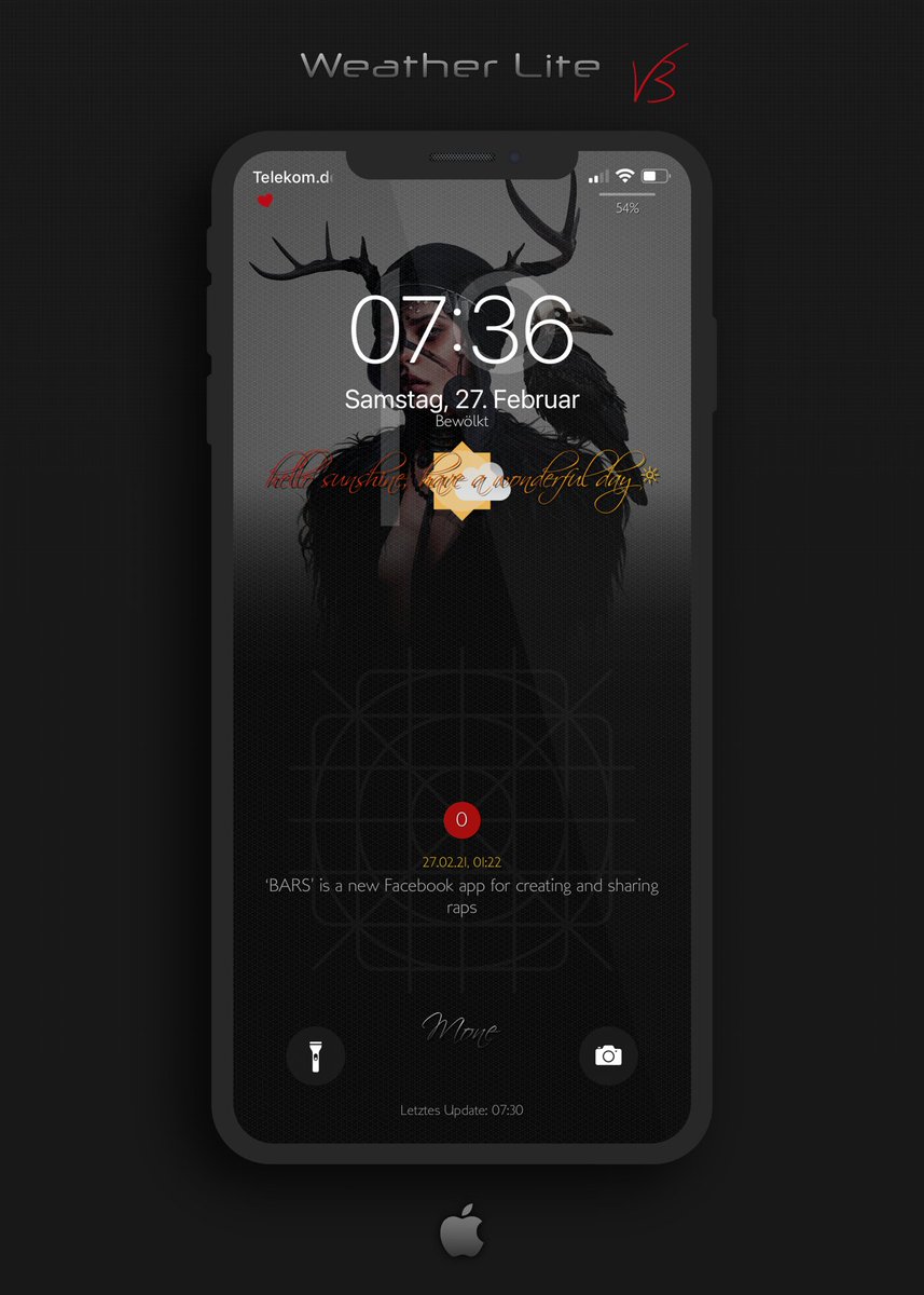 thewaytozion's tweet photo. 2nd set

#WeatherLiteV3 #nojailbreak 

Themers went crazy again … 7 new themes are available on #iHeaven  : https://t.co/NIZKNqFyo9 

Big shout to @kleinmone @Attairdu57slm @Kothuq @uhoffi09 and menard_00 (discord) for those beautiful setups. https://t.co/vgBGlVIwVg
