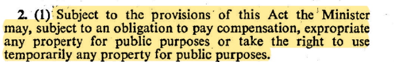 5.  #BIGLIE 4 That the Bill allows for rampant "seizing" so that expropriation powers are limitless leaving owners unprotected. #TruthMatters: The Bill limits the Minister's powers & provides more protection than the current 1975 Act. See Sec 3(1) & 3(3). These limits not in Act.