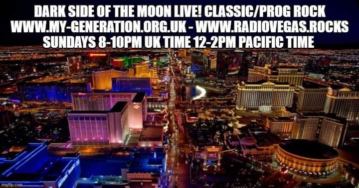 classicprogrock's tweet photo. Join me in England and vegas at 8pm for #darksideofthemoon 2 hrs of #classicrock and #progrock https://t.co/u880I5vJ80