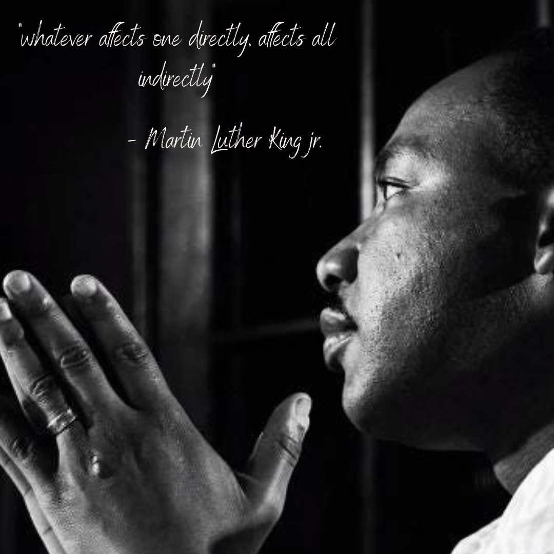 NEMScommunity's tweet photo. Justin Rodriguez (LHS'21) wrote that "it’s because of [Rev. Martin Luther King, Jr.] that I am not afraid to think outside the box and fight for what I believe in." Justin created this graphic for the #NorthsideNetwork &amp; @BASDCommService  #NotableBlackAmericansProject 👏 https://t.co/yJoOsFrvL6