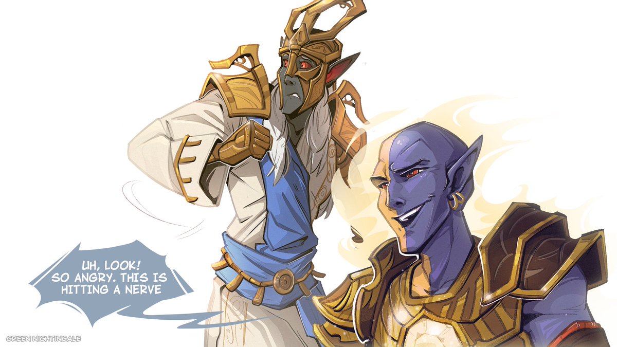 #ESO #ESOart #Vivec #Sotha_Sil #Almalexia