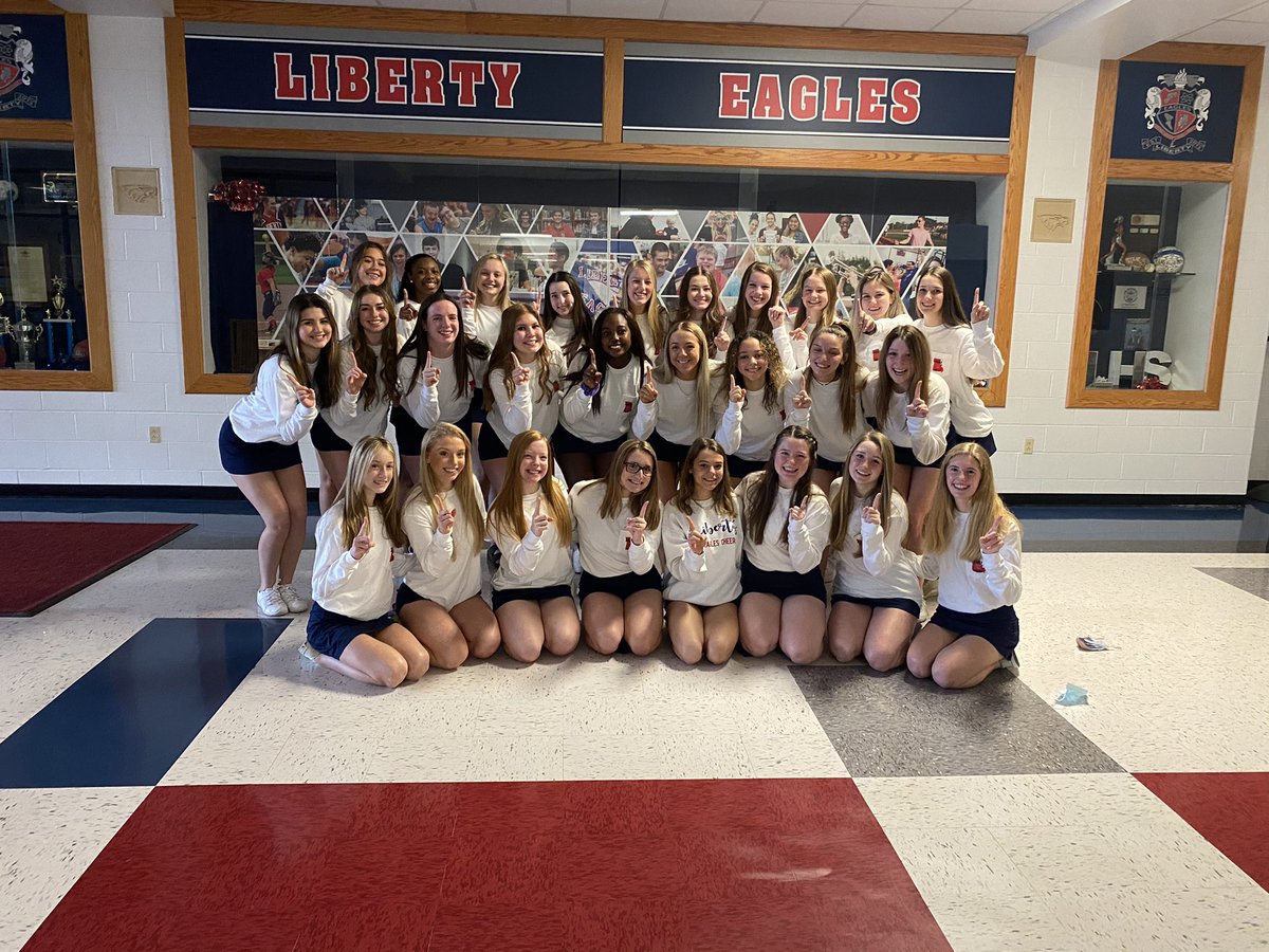 LibertyCheer's tweet image. In the words of Elle Woods, WE DID IT! WE ARE STATE CHAMPS! So much hard work went in to this title this team is amazing and unstoppable! #FTTAAF #EagleKingdom