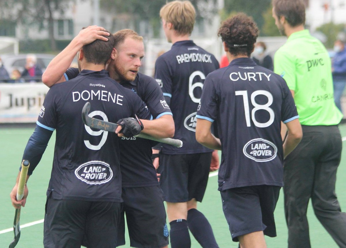 L'Orée partage sur le fil et premier point pour l'Old Club (comptes-rendus de la 1e journée de Playoffs et de Playdowns :  hockeybelgium.lesoir.be/messieurs/audi… #Hockeybe