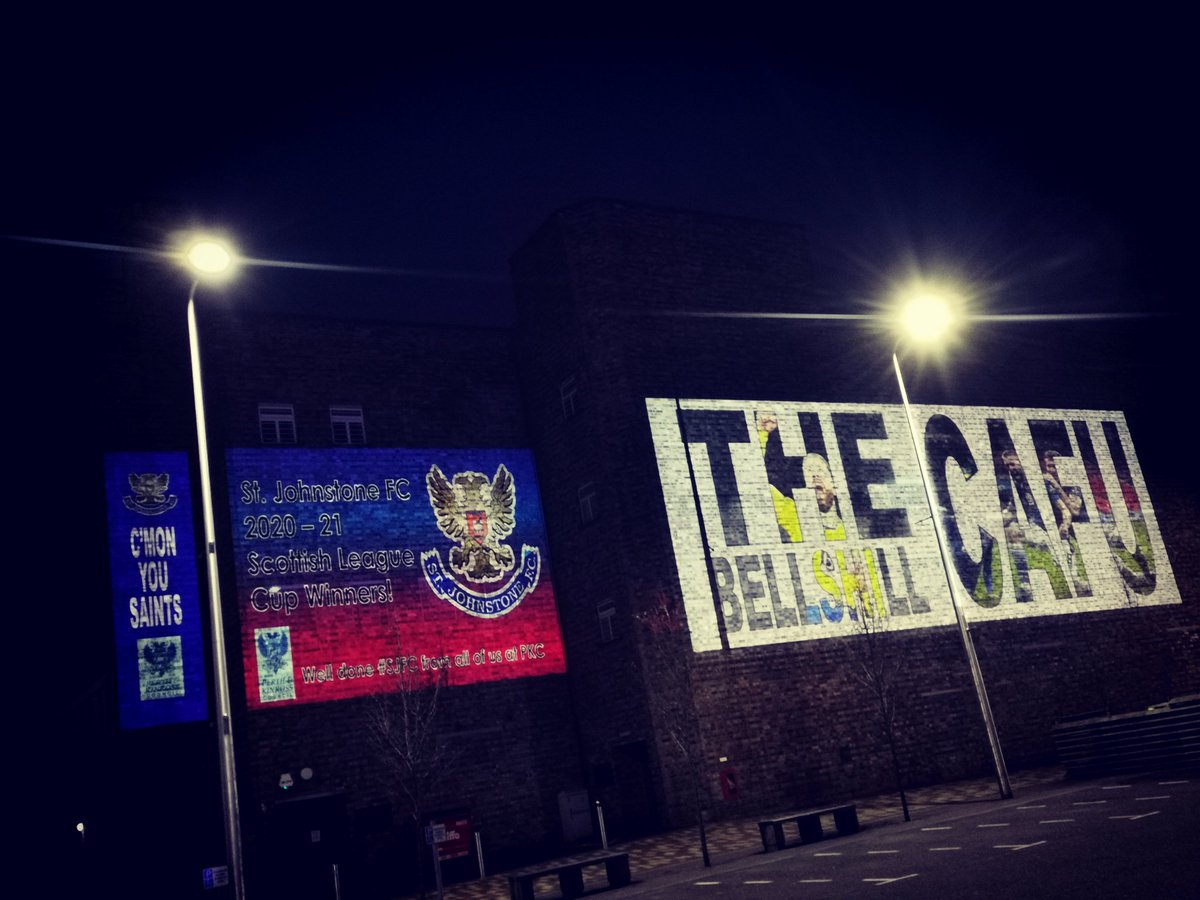 PKCPlaceDev's tweet image. Congratulations @StJohnstone #PumpItUp 💙🏆💙