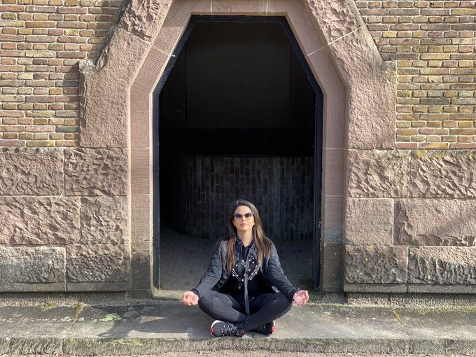 Whenever I feel overwhelmed I go and meditate outside, so I can feel the sun, wind and earth. I find<a href="/tag/meditation"class="tags"><span>#meditation</span></a>