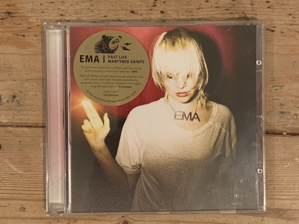 #NowPlaying EMA - Past Life Martyred Saints

Regularly sucked back into the swirling sound of the incredible Erika M Anderson.
