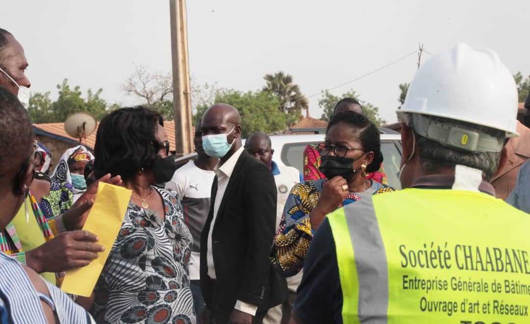 kmnatchaba's tweet image. Acte 5 : stop sur le chantier de la RN1 pour faire le constat de l'avancée des travaux