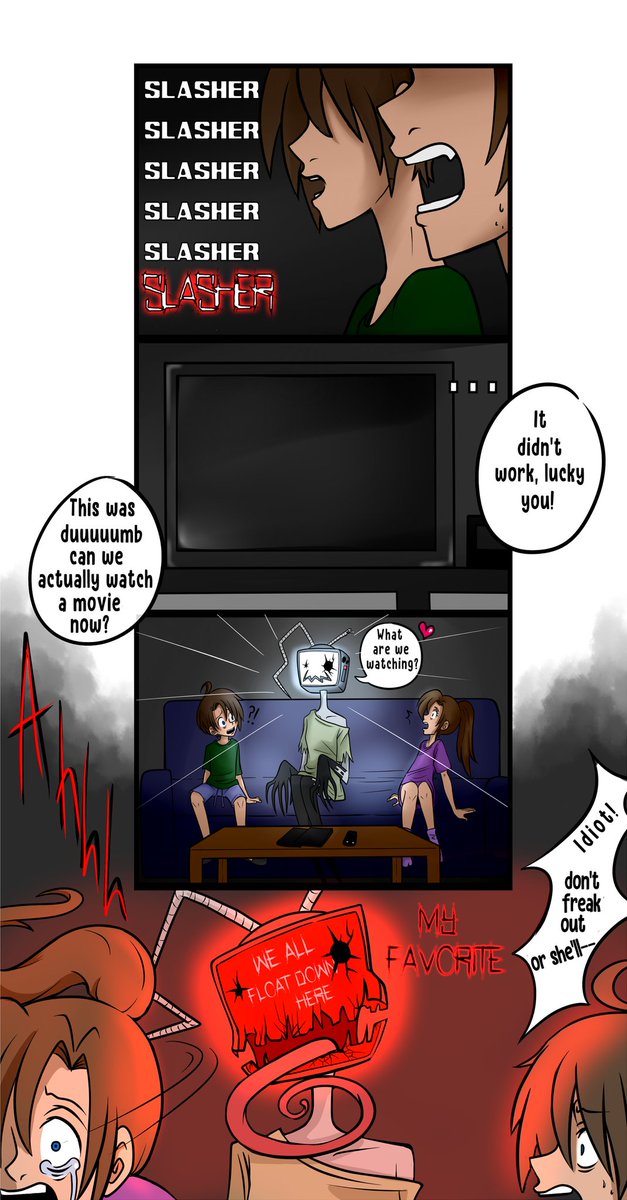 Here's a Slasher comic I did last year ??? 