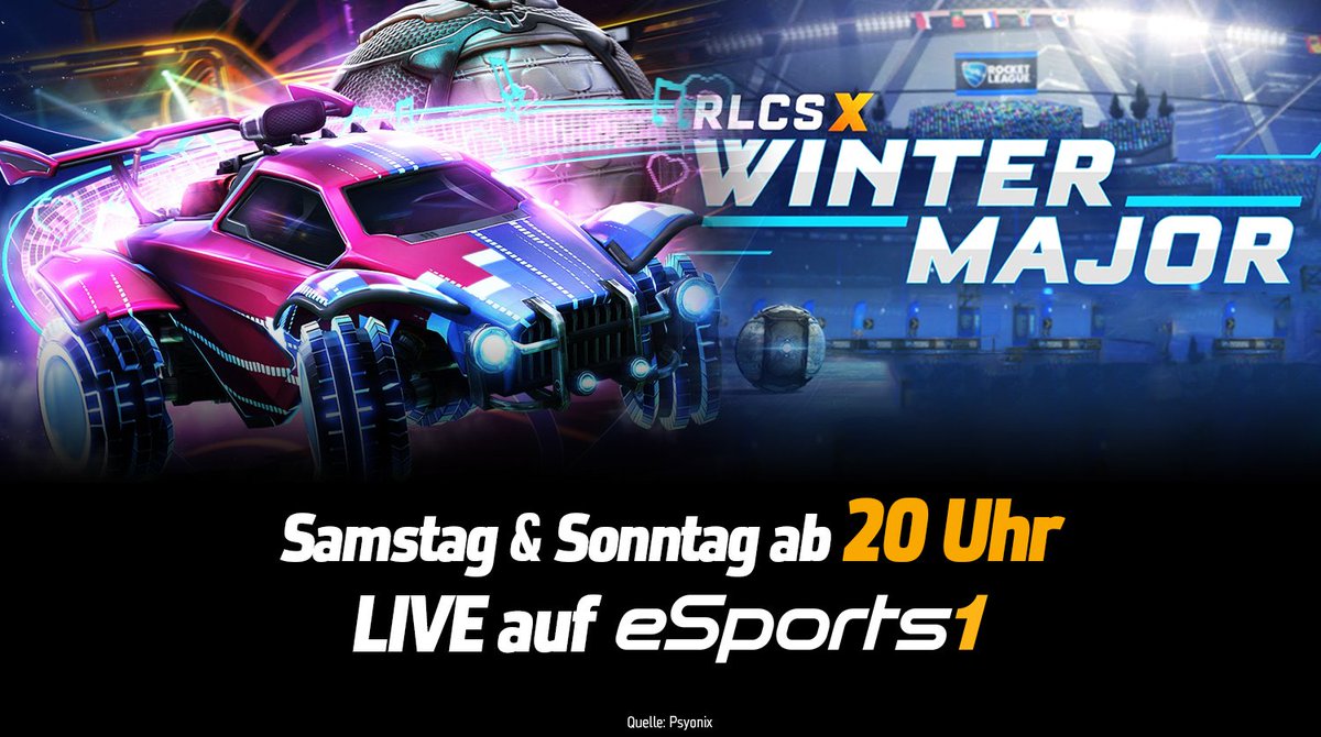 Heute kommentieren <a href="/RhinozeRob/">Robin Rottmann</a> und ich den Finaltag des NA Winter Majors der #RLCSX live auf <a href="/SPORT1eSports/">sport1 ESPORTS & GAMING</a>!

Schaltet gerne ein und schaut zusammen mit uns hochklassiges #RocketLeague! 📺
