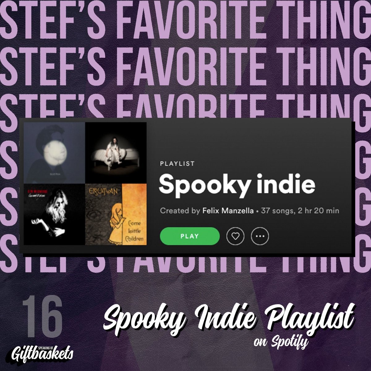 GiftbasketsPod's tweet photo. Blue blockers, Spooky Indie vibes, Laptop stand, &amp; UNHhhh w/ Trixie &amp; Katya 🤩 do you have a favorite thing this week?

Listen to The Sixteenth Episode now, to find out more about our fave things this week 😉🎧  #SpeakingOfGiftbaskets #GiftbasketsPod https://t.co/mCULBvDQsg