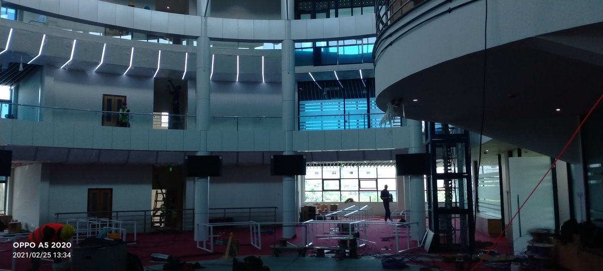 All the TV's are done