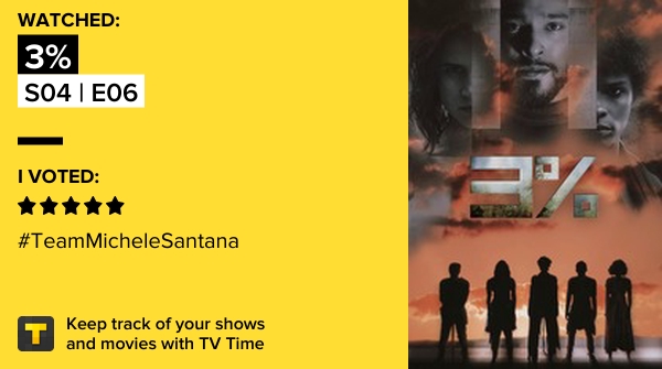 martijams's tweet image. I've just watched episode S04 | E06 of 3%! #3percent  tvtime.com/r/1F81V #tvtime