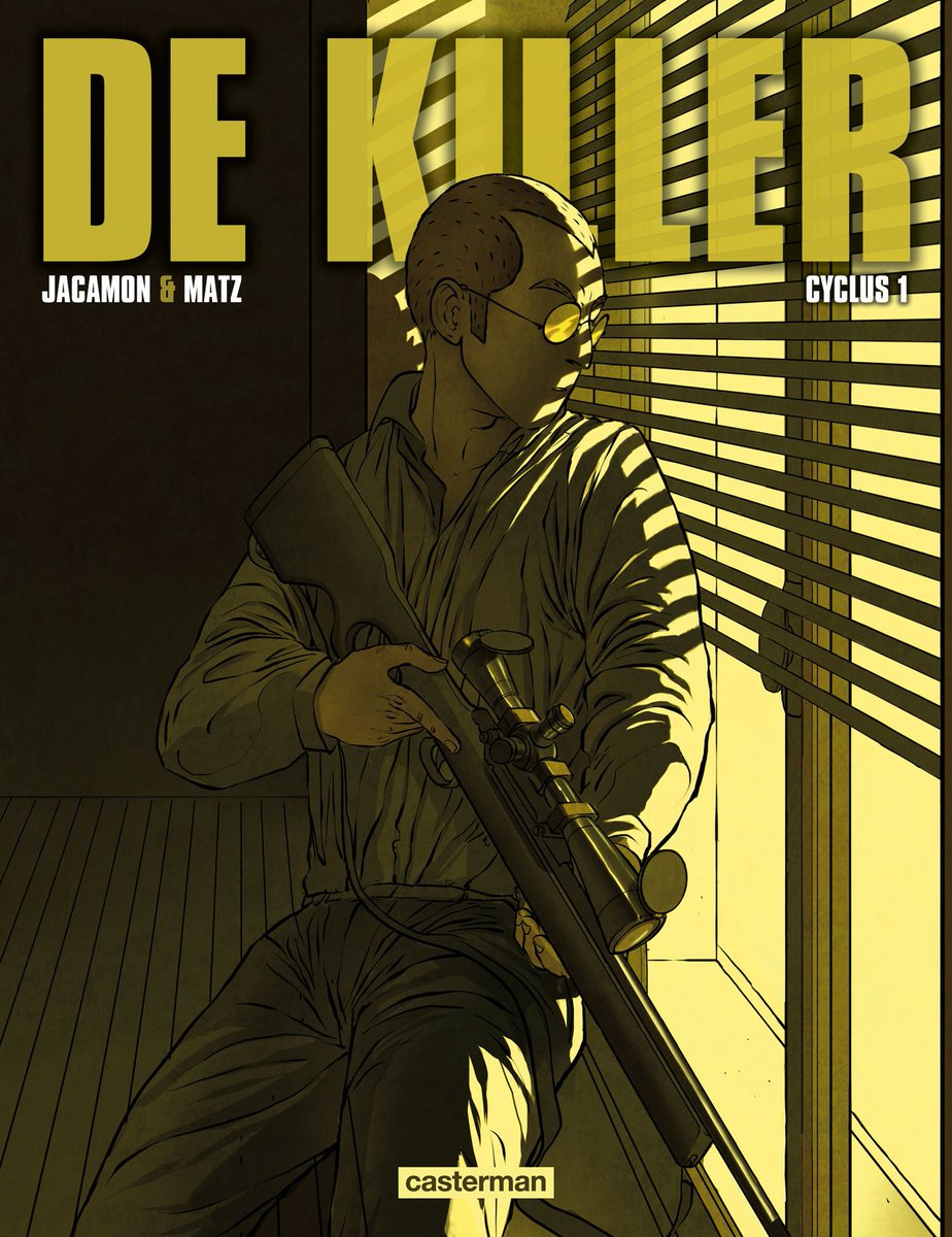 stripland_BENL's tweet photo. #DavidFincher (regisseur) en #AndrewKevinWalker (scenarist), het duo achter #Se7en, slaan de handen opnieuw in elkaar om #DeKiller te verfilmen voor #Netflix. Volgens de geruchtenmolen zou #MichaelFassbender de titelheld gaan vertolken. #Jacamon #Matz #Casterman https://t.co/aooXwmpWt9