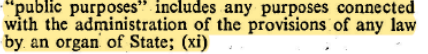 10.  #BIGLIE 8: "Public Interest" can be "concocted" to mean anything. #TruthMatters: "Public Interest" is narrower than the current test being "public purpose". Both are subject to court review if abused. The Constitution gives some direction as to what "public interest" means