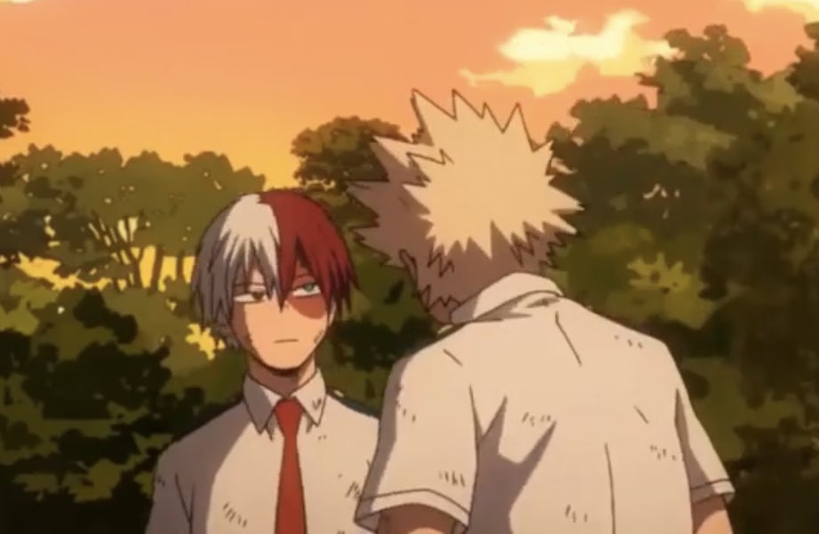 ambrosiarts's tweet photo. But Shouto doesn’t complain about personal space when it comes to Katsuki mmm i see https://t.co/EEG3Fu0kes