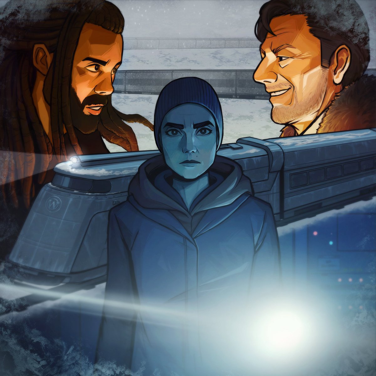 This week, Melanie is BACK and fighting for the future. Here is a little preview of episode 6 by artist @MuffinPines.