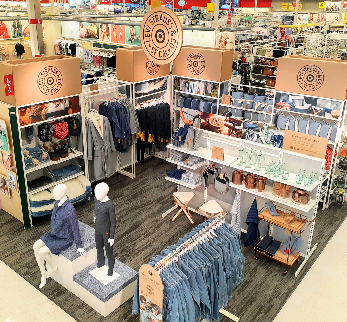 #LevisxTarget brings some style to you, your home and even your fur babies!! Come see us on #theHill to shop the new limited time collection! <a href="/TheRealKO3/">Kiel Ethridge</a> <a href="/settoselltarget/">Heather Fountain</a>