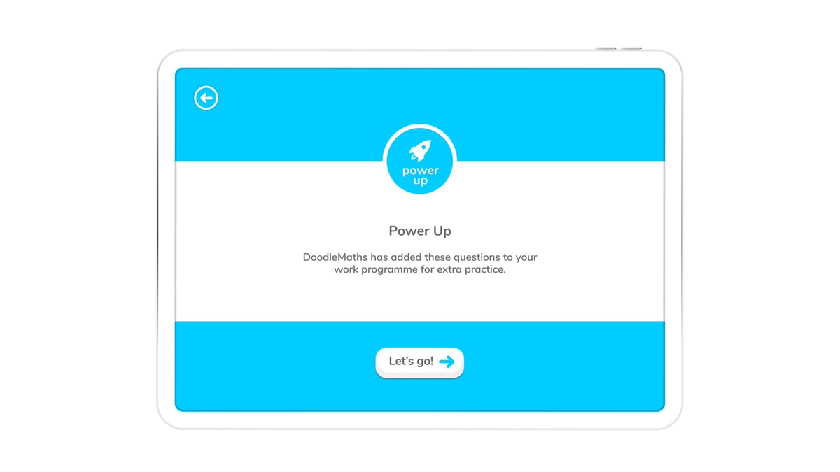 Doodle's new Power Ups feature transforms a child's weakest area of understanding into their most powerful🚀

Power Ups use repetition and positive reinforcement to build a solid foundation of understanding in challenging areas⭐️

Find our more here: doodlemaths.com/2021/01/26/exc…