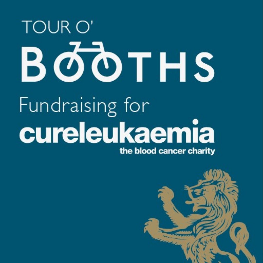 Very proud sponsor of the 2021 Tour O'Booths 🚲

The <a href="/BoothsCountry/">Booths Supermarket</a> team of amateur cyclists will cycle a route that takes in all Booths stores and HQ sites, in support of <a href="/CureLeukaemia/">Cure Leukaemia</a> 

#TourOBooths