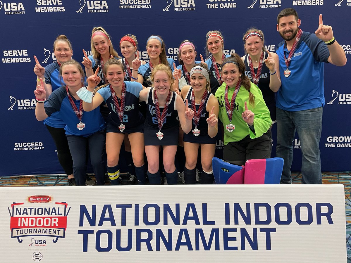 Congratulations to this round of 2021 U-19 Girls National Indoor Tournament, presented by <a href="/YOLOSportswear/">YOLO Sportswear</a>, pool winners! 🥇

S: <a href="/BallyhooFH/">Ballyhoo Field Hockey</a> Crew
T: <a href="/XcaliburFHC/">Xcalibur FHC</a> Liberty
U: <a href="/PGHVenomFH/">Pittsburgh Venom</a> Blue