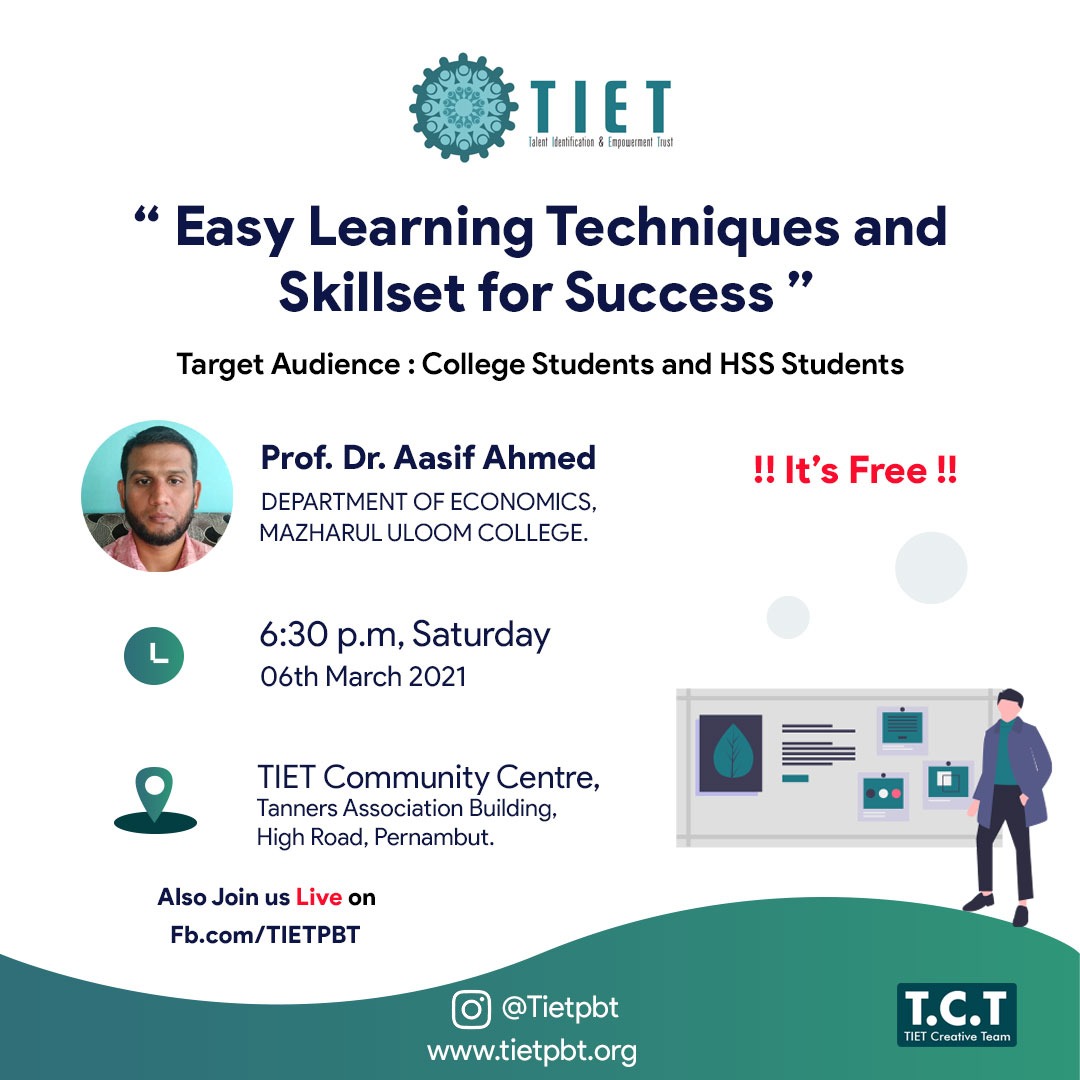 tietpbt's tweet photo. #TIET #easylearning #techniques  #skillset #success #event #growtogether #pernambut #tietpbt https://t.co/ibiP44LRRC