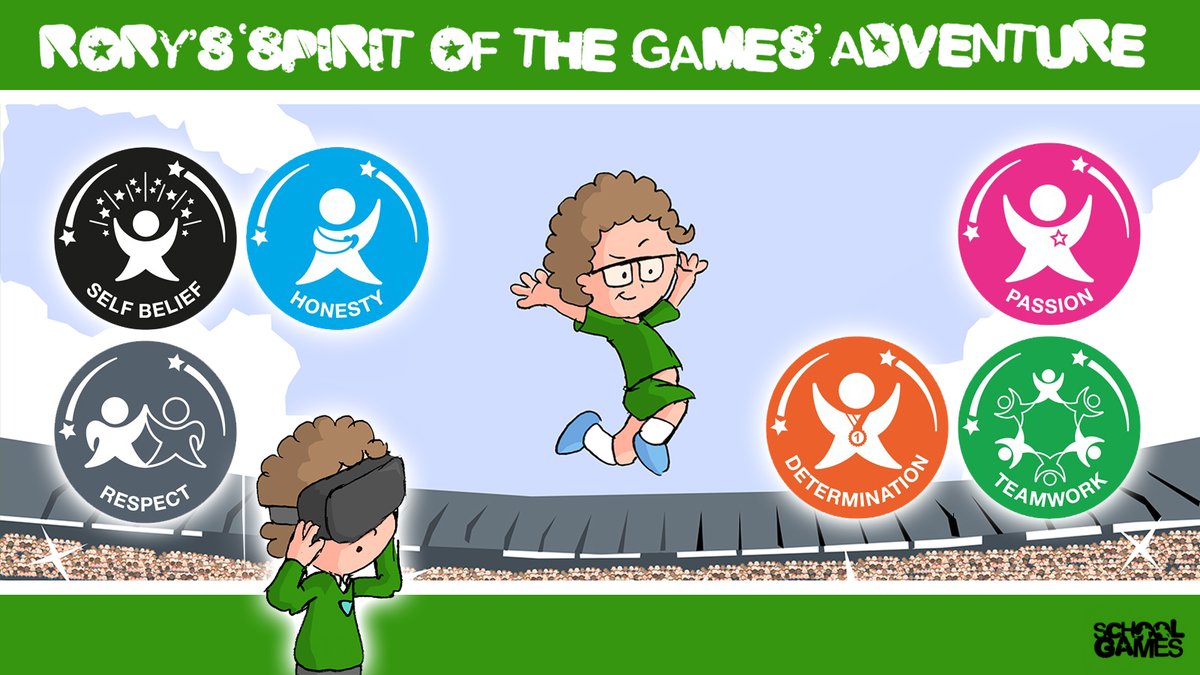 wwsgo's tweet photo. Thank you Hollie @SolihullNorth just shared with my schools. Great work! @YourSchoolGames #SGValues #WorldBookDay https://t.co/DBymNSvAGI