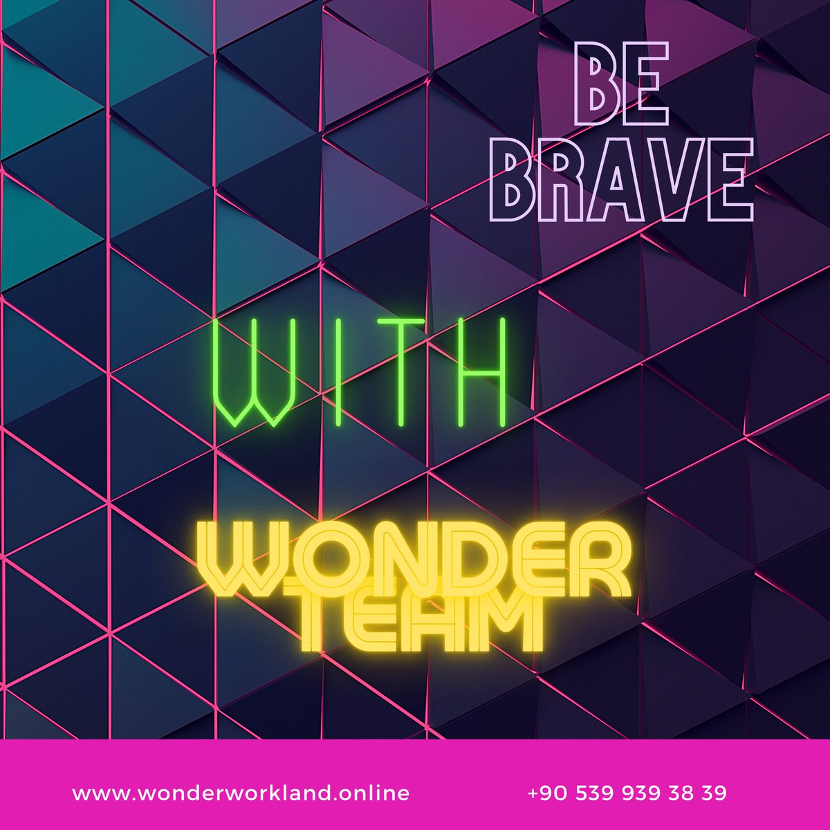 Be brave with #WonderTeam
It is time to know...
"Wonder" Ekibi ile cesur olun, onları tanımanın zamanı geldi 💥