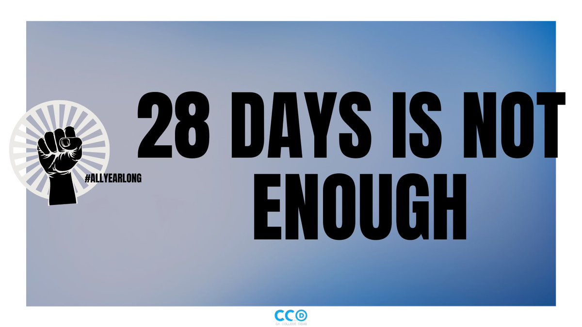 As February comes to an end, we are reminded that 28 days is NOT enough. Black history deserves to be celebrated &amp; revered #AllYearLong🖤 #BlackHistoryMonth