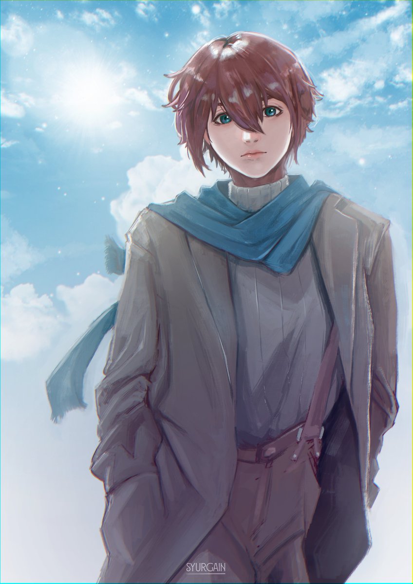 syurgain's tweet image. been practicing coloring on the weekend since I can't draw much on the weekdays due to classes being packed and assignment works.
might make a new comm board later!
#illustration #colourpractice #OC