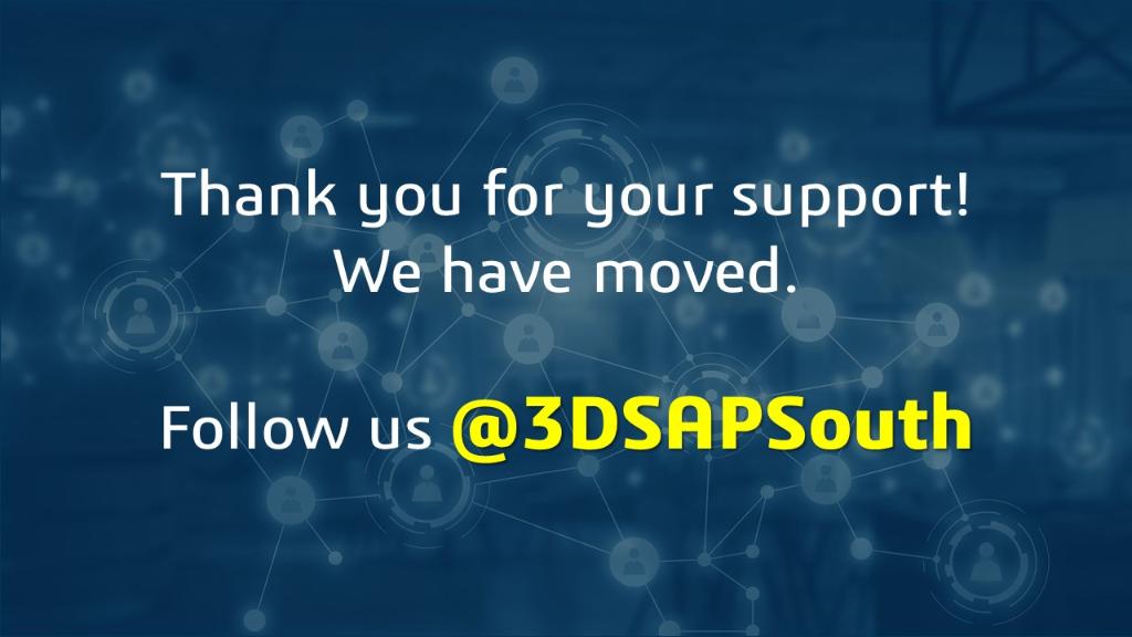 A BIG "Thank You" to all our followers for their support! We are migrating to a new Twitter account <a href="/3DSAPSouth/">Dassault Systèmes Asia Pacific South</a> - please follow us there and share our news!