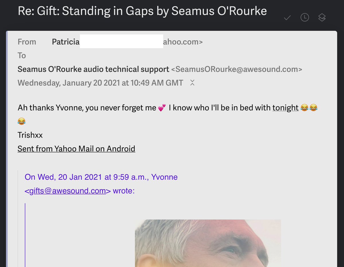 Awesound support tweet media